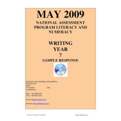 Year 7 May 2009 Writing - Response